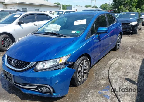 2015 Honda Civic Ex from USA, damaged, VIN 19XFB2F8XFE214510
